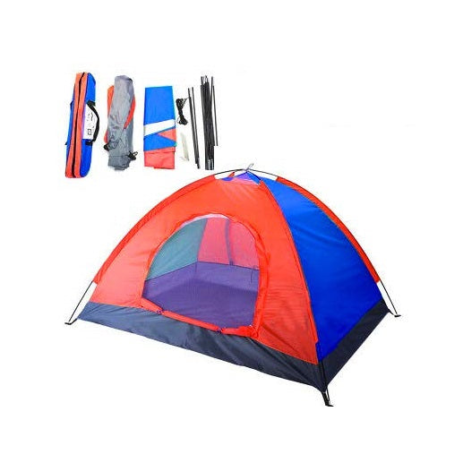 Set Boxa Bluetooth portabila cu microfon, radio FM si lumini LED + Cort pentru Camping cu Plasa pentru Insecte