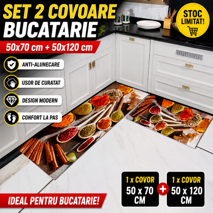 Set 2 x Covor pentru Bucatarie - Model Maroc