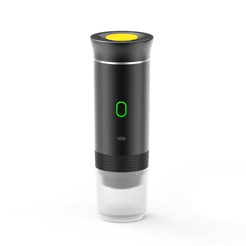 Aparat de Cafea Portabil 3 in 1, Compatibil Capsule si Cafea Macinata, Presiune 20 bari, Incalzire Rapida, Baterie 7500 mAh, Reincarcare USB