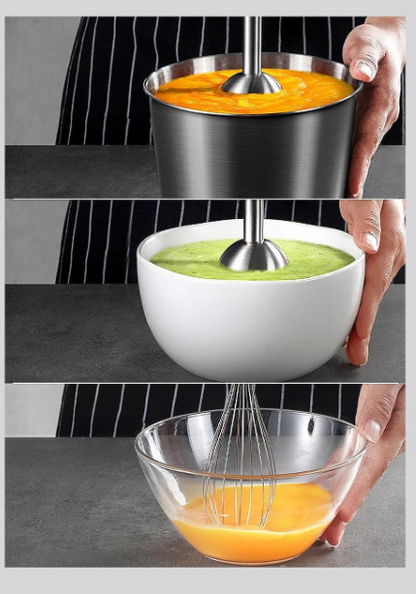 Blender De Mana 4 In 1 1500W Cu Tocator Tel Si Pahar Mixer Vertical Multifunctional Pentru Bucatarie Rapida Si Eficienta