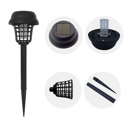 Set 4 x Lampa Solara Anti Tantari LED, Protectie UV Eficienta, Autonomie 8-12h, Design Modern Exterior Interior