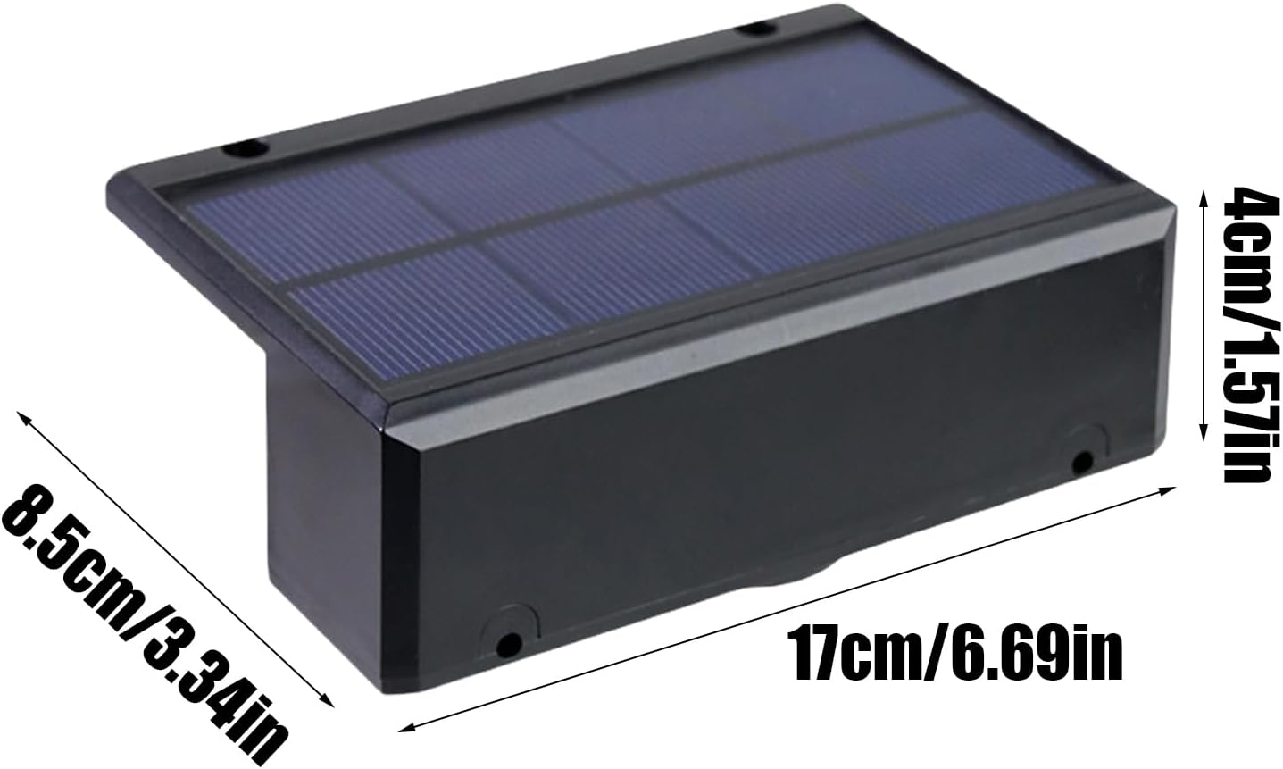 Set 2 x Lampi Solare Gard 6 Culori, Iluminare Automata, Rezistente La Apa