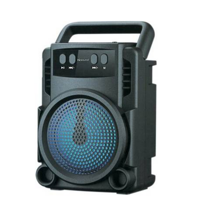 Set Gratar Pliabil Tip Valiza din Otel cu Capac si Accesorii + Boxa Portabila Bluetooth GTS 1360 cu LED RGB, radio FM, USB