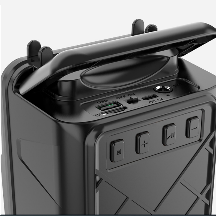 Set Aparat Electric Anti-Insecte 6W Suspendabil + Boxa Bluetooth portabila cu microfon, radio FM si lumini LED, 24W