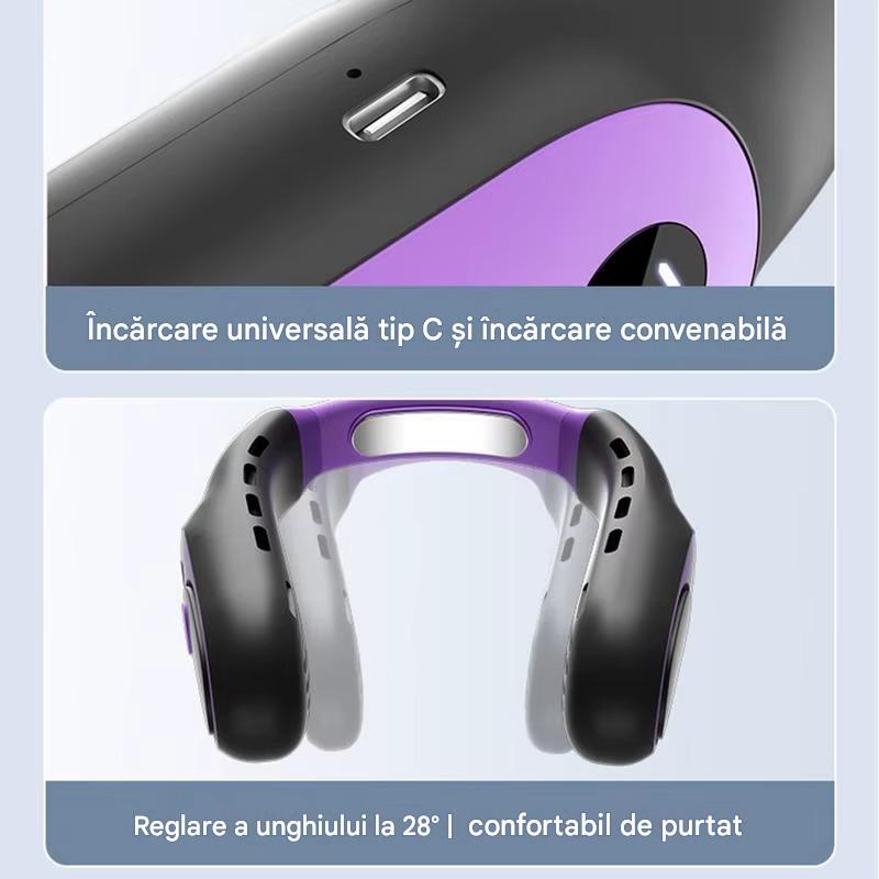 Set Geanta de Umar Termoizolanta pentru Alimente si Bauturi + Ventilator Portabil De Gat Fara Palete cu 5 Viteze
