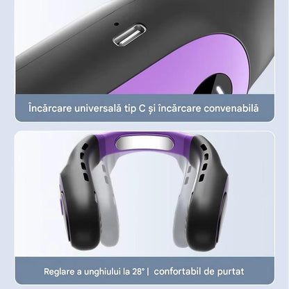 Set Geanta de Umar Termoizolanta pentru Alimente si Bauturi + Ventilator Portabil De Gat Fara Palete cu 5 Viteze