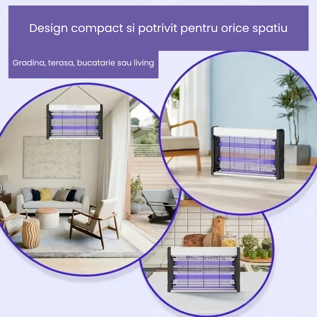 Set Geanta de Umar Termoizolanta pentru Alimente si Bauturi + Aparat Electric Anti-Insecte 6W Suspendabil