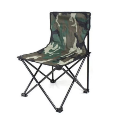 Set Camping Pliabil 3 Piese – 2 Scaune si Masuta Camuflaj cu Geanta Transport + Gratar Pliabil Tip Valiza din Otel + Boxa Portabila Bluetooth GTS 1360 cu LED RGB