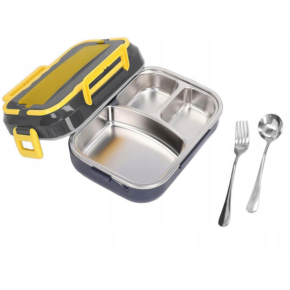 Set Geanta Termoizolanta pentru Alimente si Bauturi, Diverse Modele, 15L + Cutie Electrica pentru Pranz, 1.5 Litri, din Oțel Inoxidabil