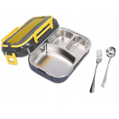 Set Geanta Termoizolanta pentru Alimente si Bauturi, Diverse Modele, 15L + Cutie Electrica pentru Pranz, 1.5 Litri, din Oțel Inoxidabil