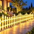 Gardulet Decorativ Luminos LED, 3 Metri, 160 LED-uri, 8 Jocuri de Lumini, Alb Cald