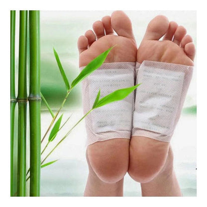 Set 40 x Kinoki Detox pentru Talpi, Utilizare pe Timpul Noptii, Aplicare Usoara, Pentru Ingrijirea Talpilor