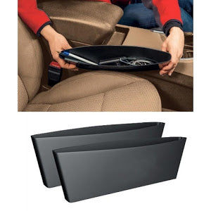 Set 2 x Organizatoare Pentru Spatiile Mici Din Masina, Depozitare Intre Scaun Si Consola, Montaj Rapid