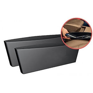 Set 2 x Organizatoare Pentru Spatiile Mici Din Masina, Depozitare Intre Scaun Si Consola, Montaj Rapid