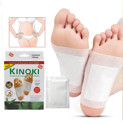Set 40 x Kinoki Detox pentru Talpi, Utilizare pe Timpul Noptii, Aplicare Usoara, Pentru Ingrijirea Talpilor
