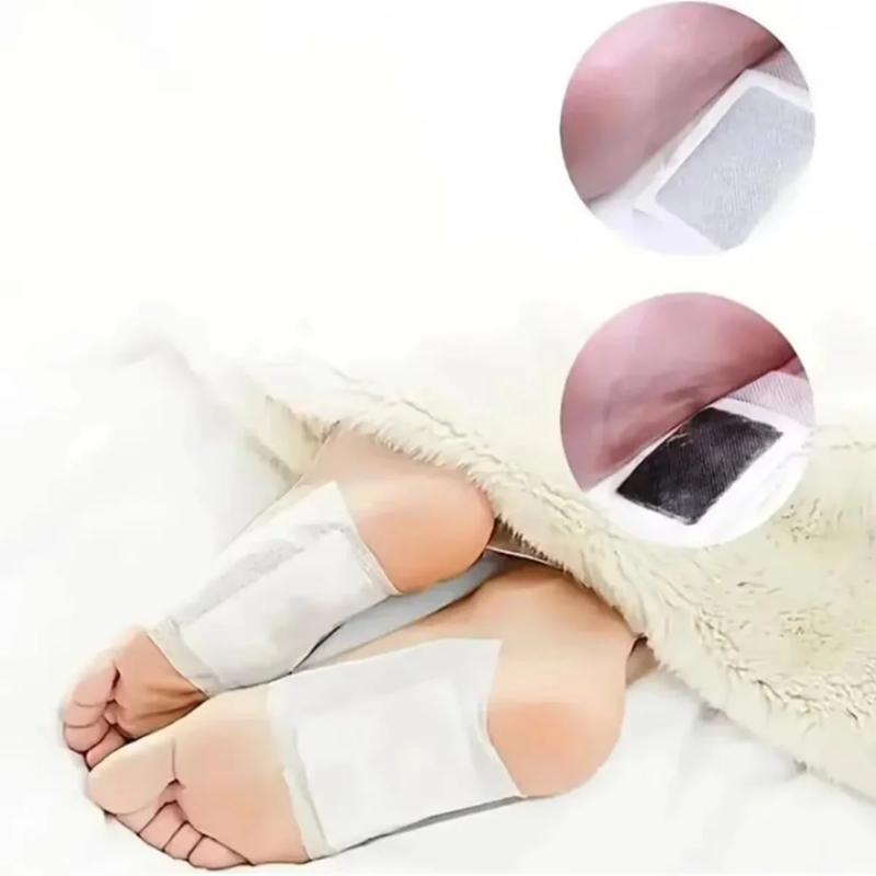 Set 40 x Kinoki Detox pentru Talpi, Utilizare pe Timpul Noptii, Aplicare Usoara, Pentru Ingrijirea Talpilor